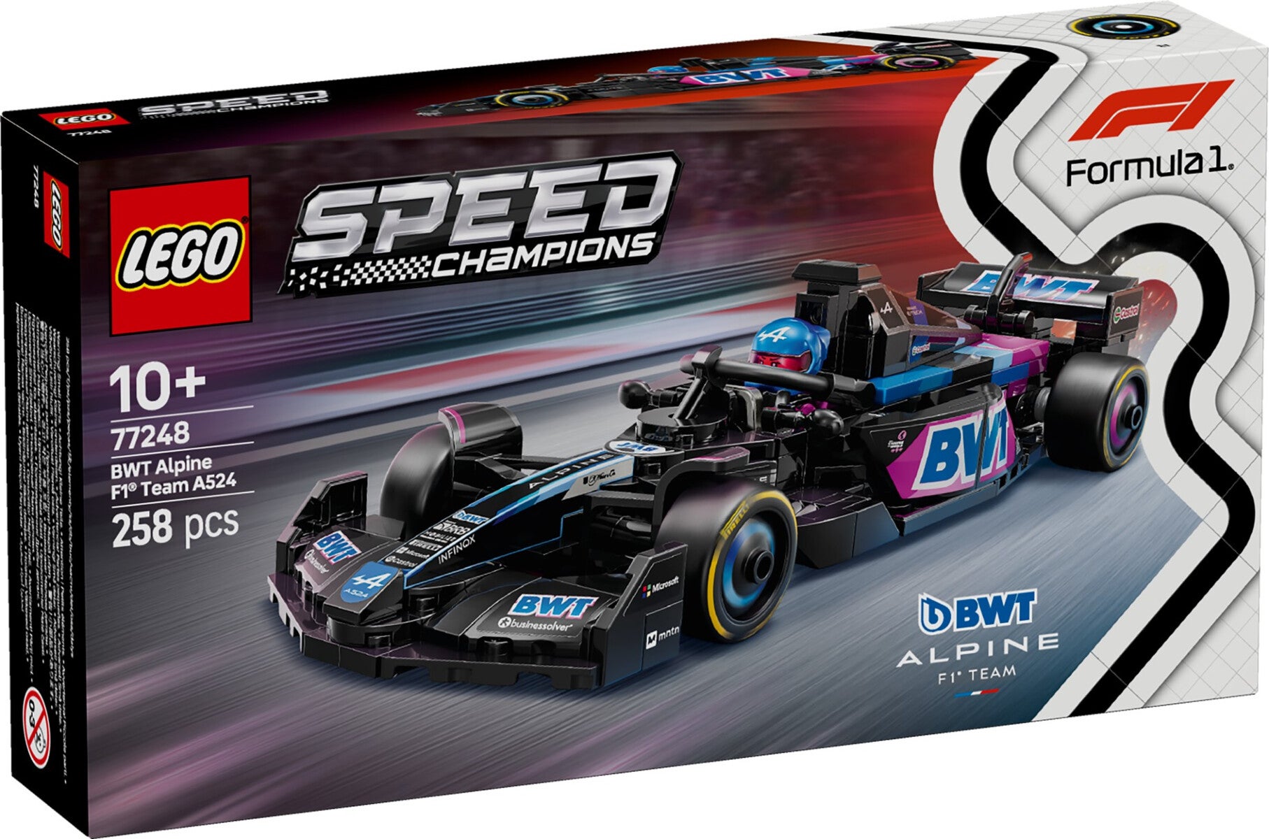 Lego BWT Alpine F1 Team A524-racerbil 77248