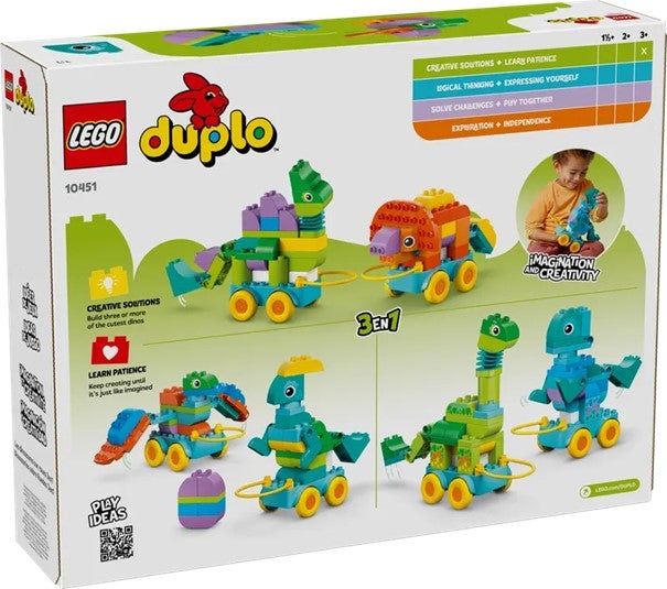 Lego 3-i-1 Dinosaurer på hjul 10451