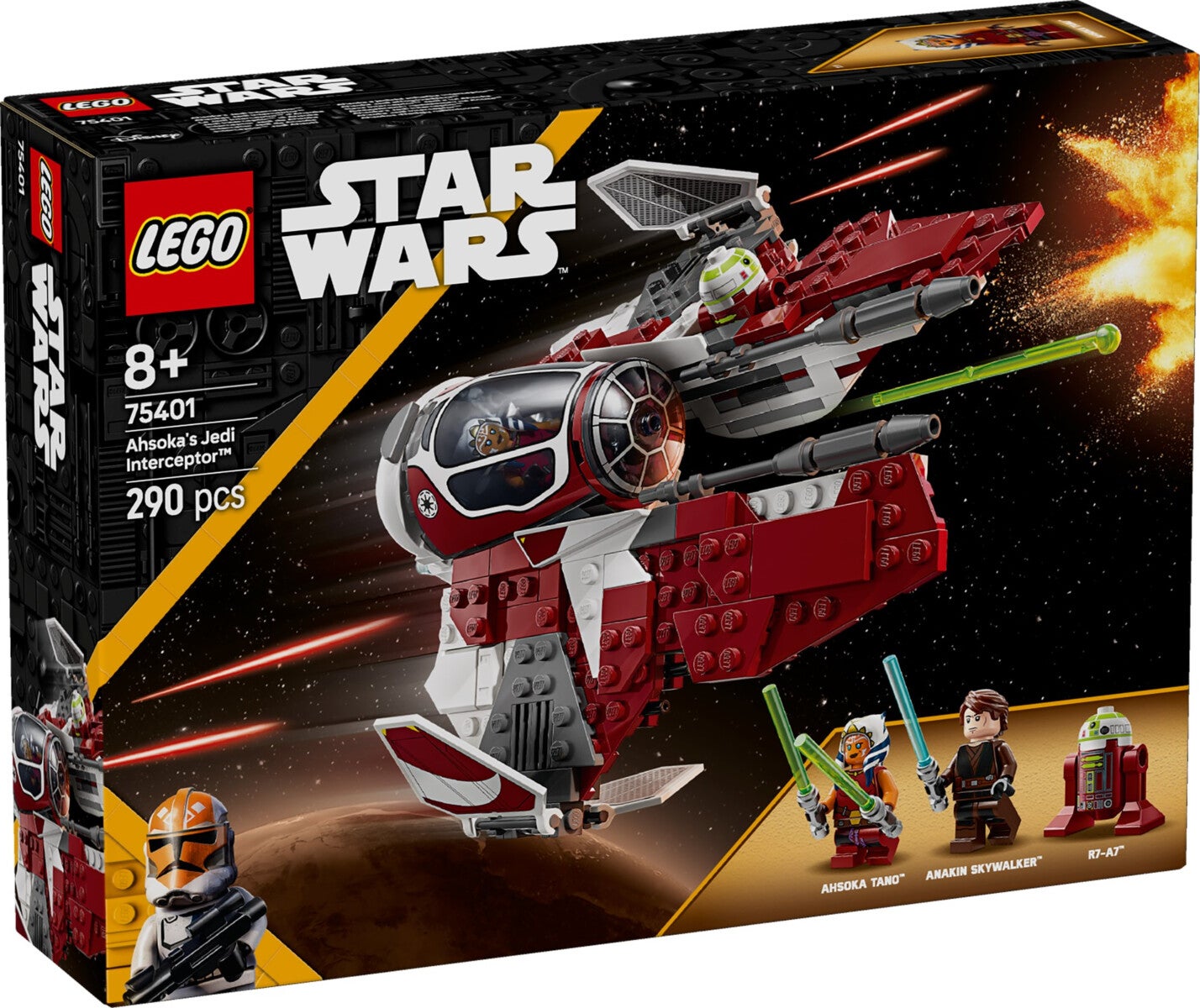 Lego Ahsokas Jedi Interceptor 75401
