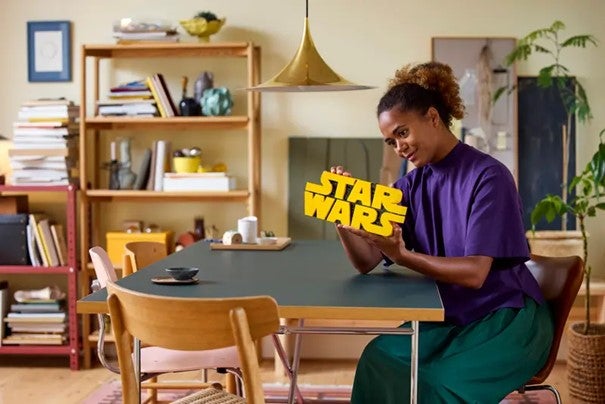 Lego Klossebygd Star Wars logo 75407