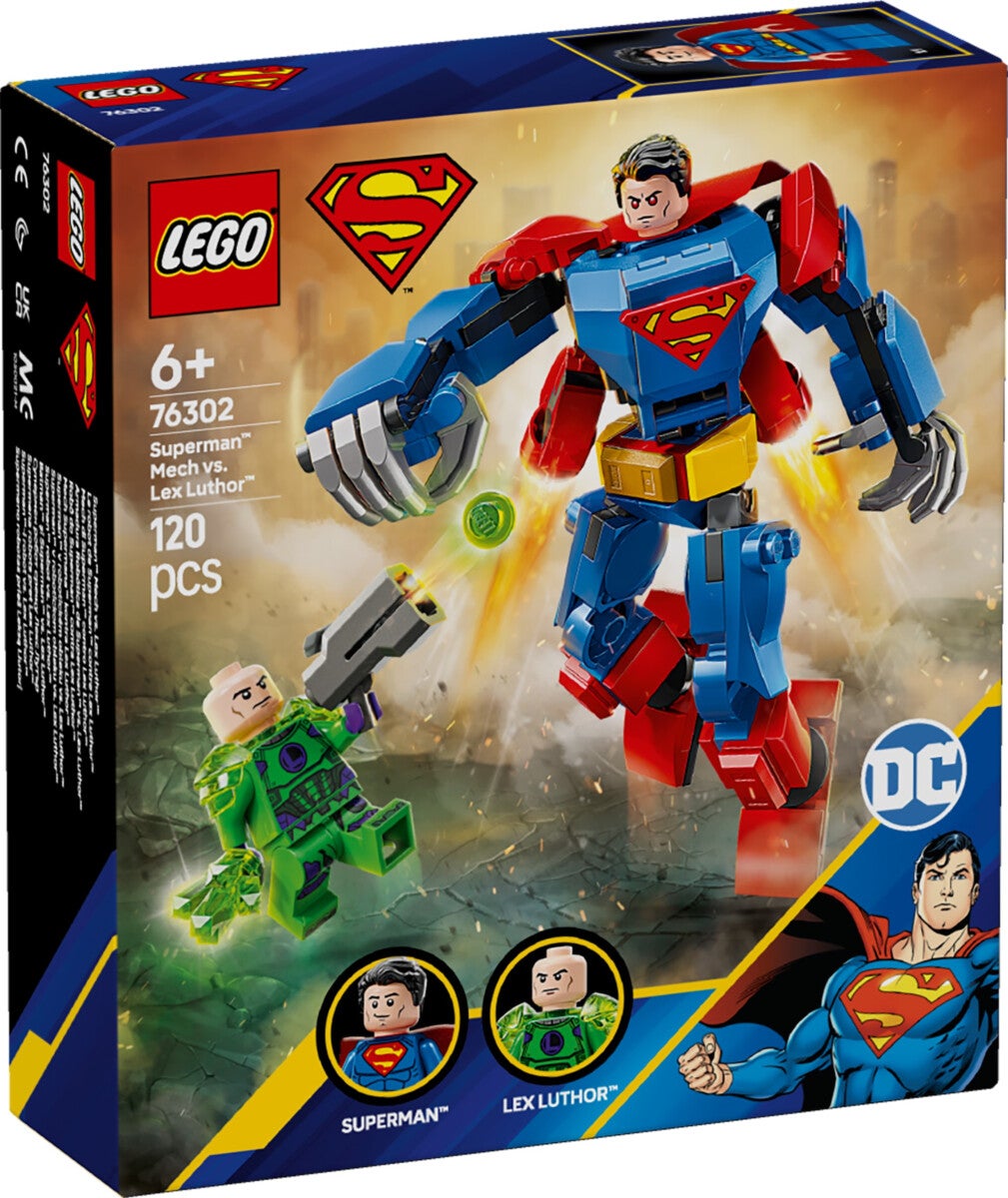Lego Superman-robot mot Lex Luthor 76302