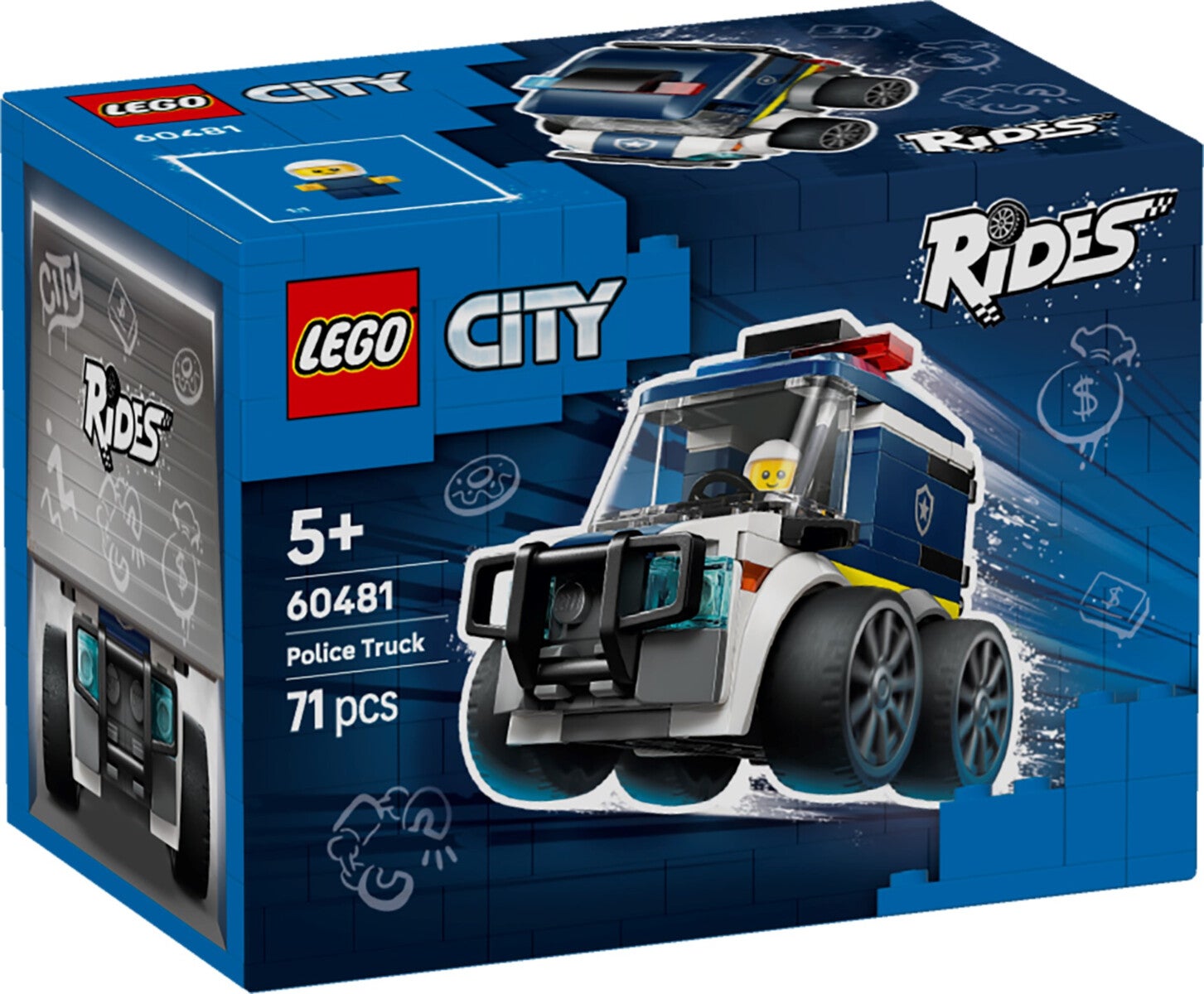 Lego Kjøretøy - politikjøretøy 60481