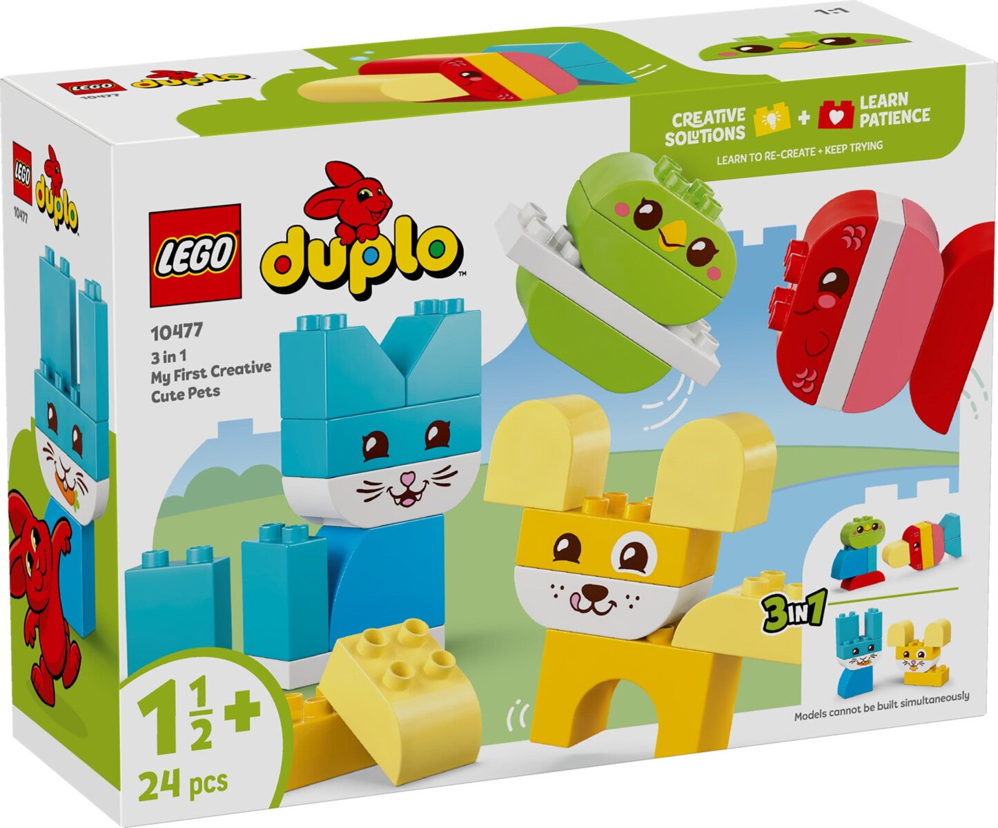 Lego 3-i-1 Kreative, søte kjæledyr 10477