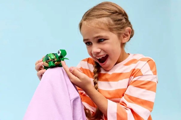 Lego Skilpadde med vannliljeblomst 31377