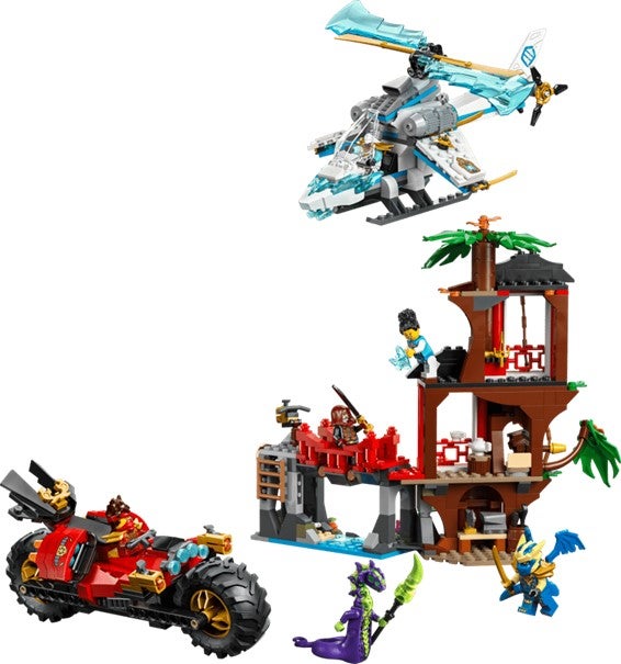 Lego Action i ninjaenes trehytte 71857