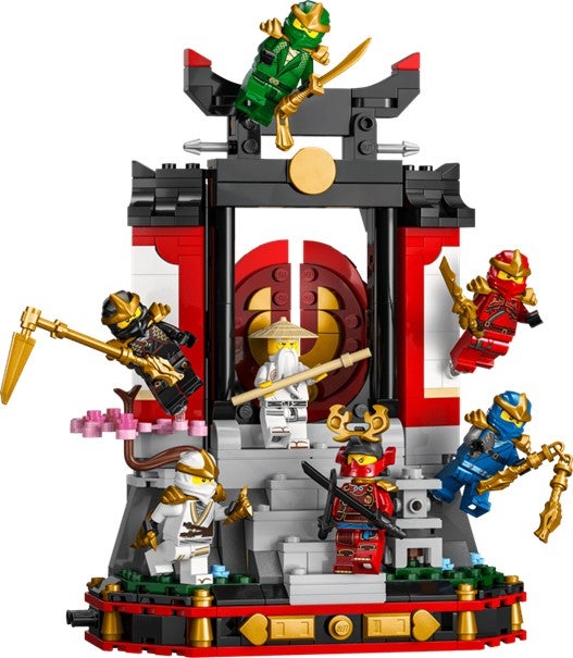 Lego 15-årsjubileumssett med ninja-figurer 71866