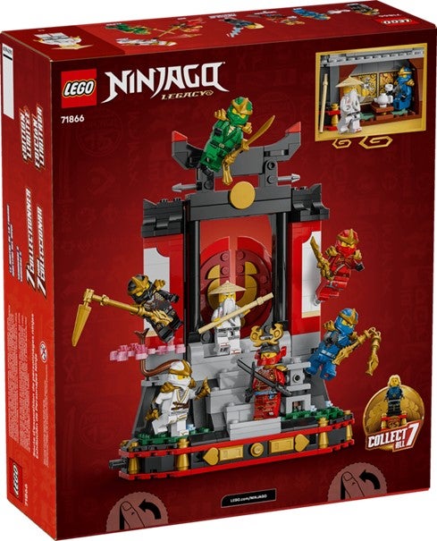 Lego 15-årsjubileumssett med ninja-figurer 71866