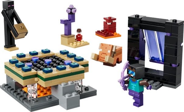 Lego Reise gjennom portalene til Nether og End 21584