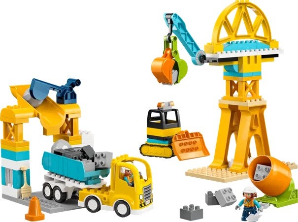Lego 3-i-1 Byggeplass med anleggsmaskiner 10476