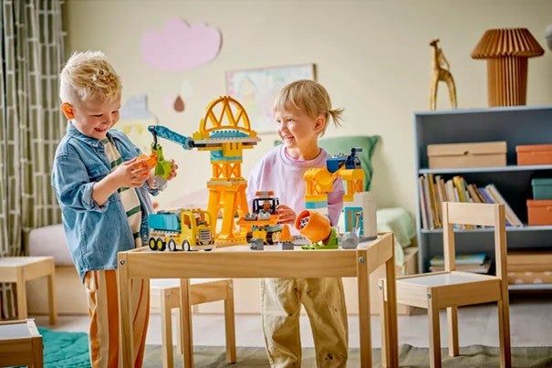 Lego 3-i-1 Byggeplass med anleggsmaskiner 10476