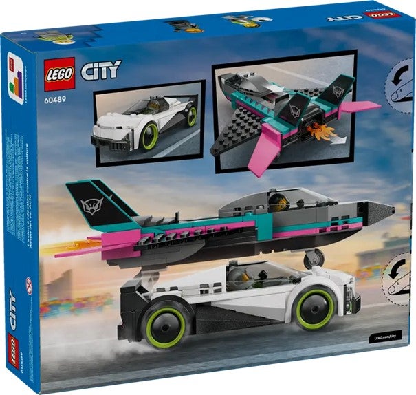 Lego Jagerfly mot bil 60489