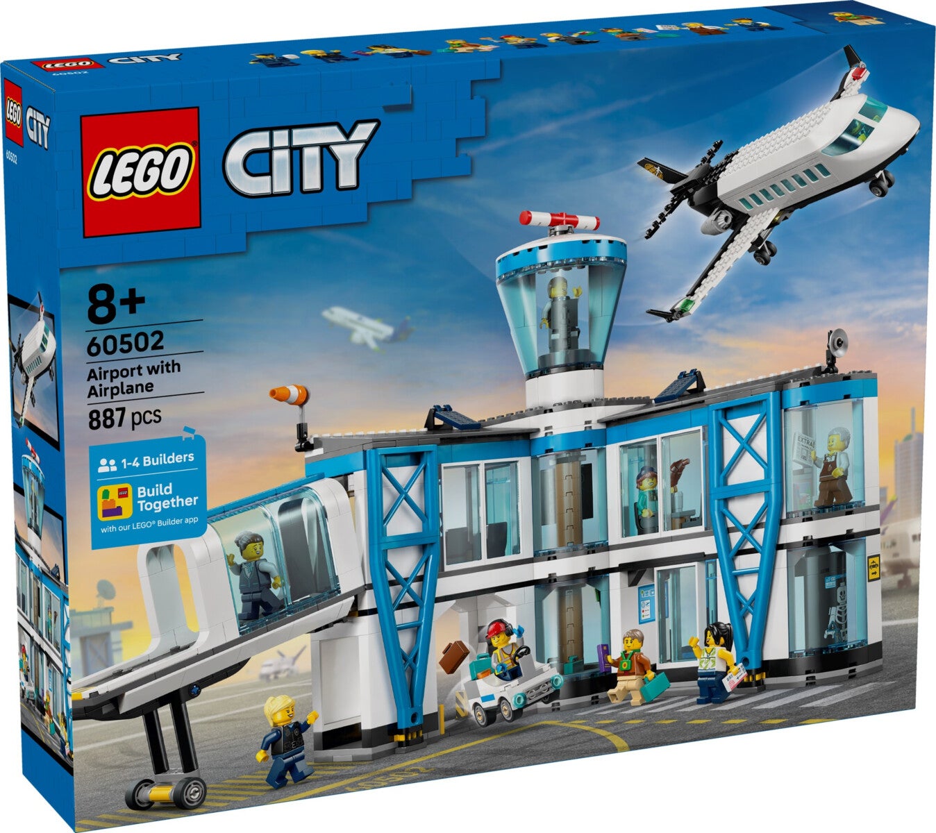 Lego Flyplass og fly 60502