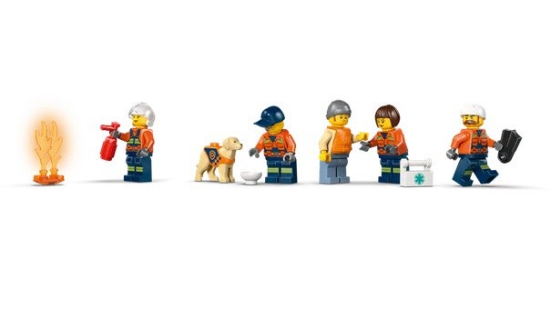 Lego Kystvaktens helikopter og redningsbåt 60504