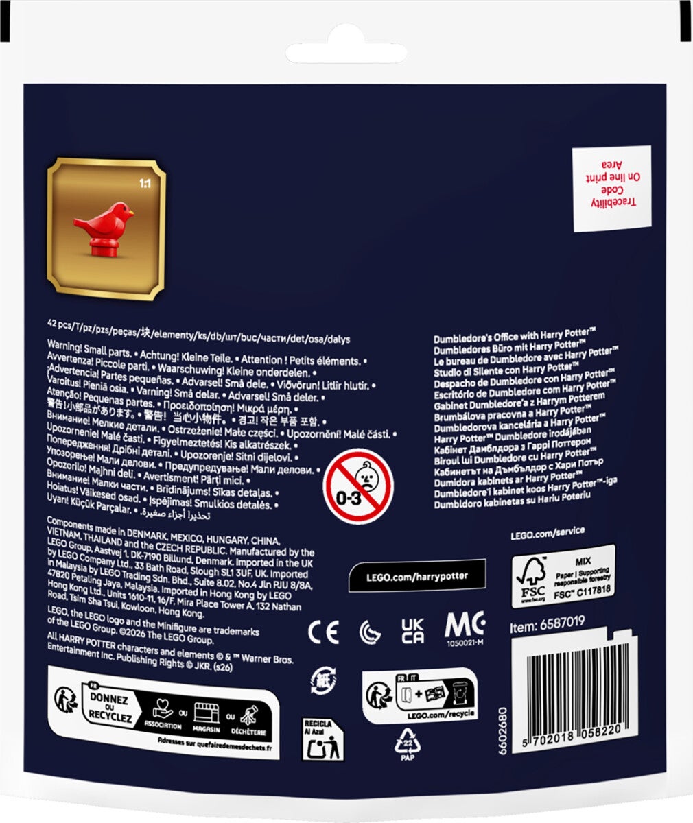 Lego Humlesnurrs kontor med Harry Potter 30724