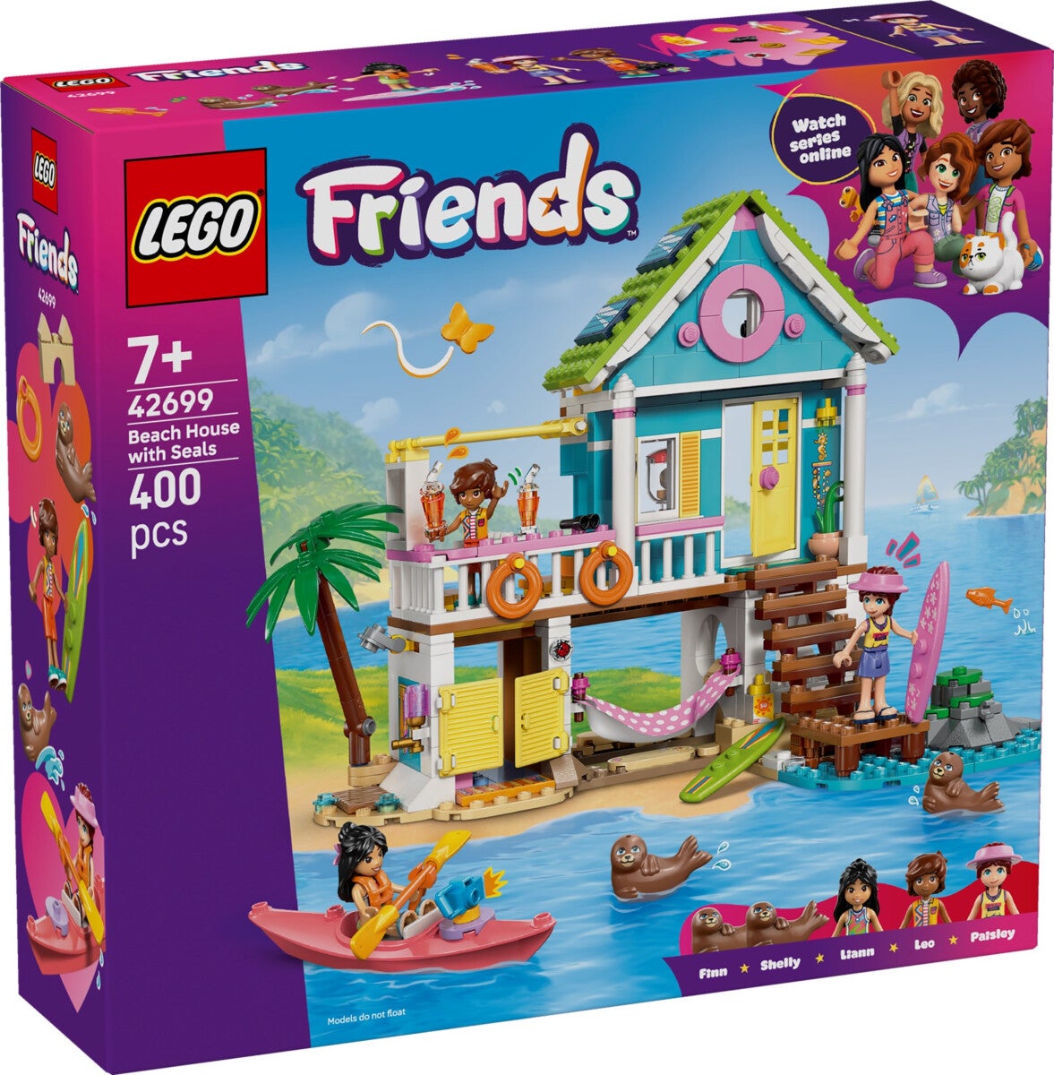 Lego Strandhus med seler 42699