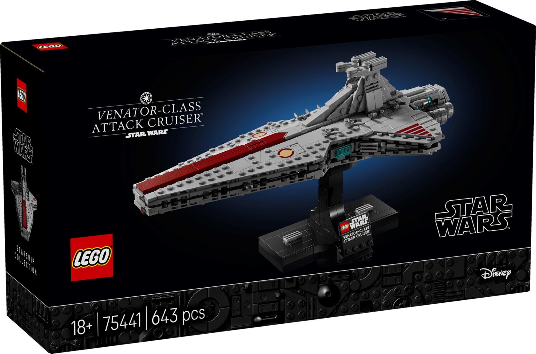 Lego Attack Cruiser i Venator-klassen 75441