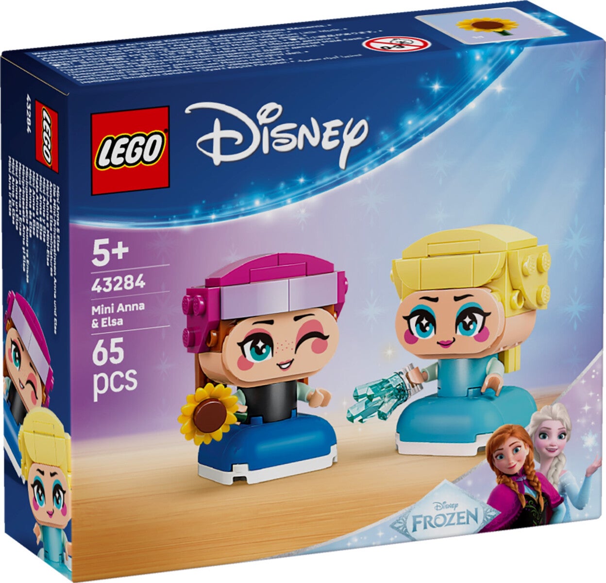 Lego Miniatyrer av Anna og Elsa 43284