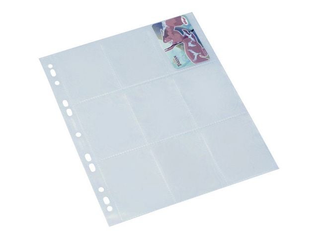 Samlekortlomme Bantex 9x rom klar (10)