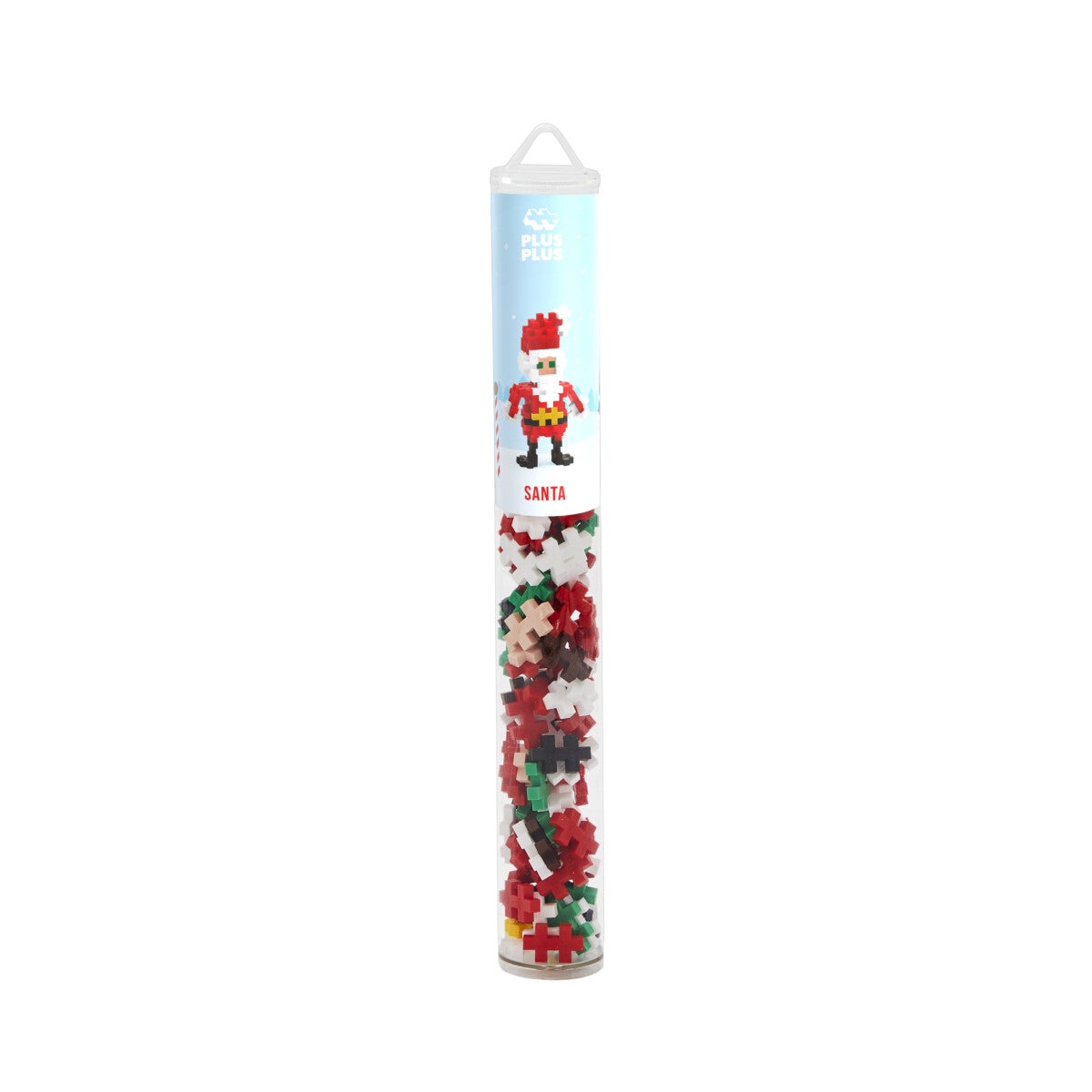 Plus-Plus Julenisse 100 stk Tube