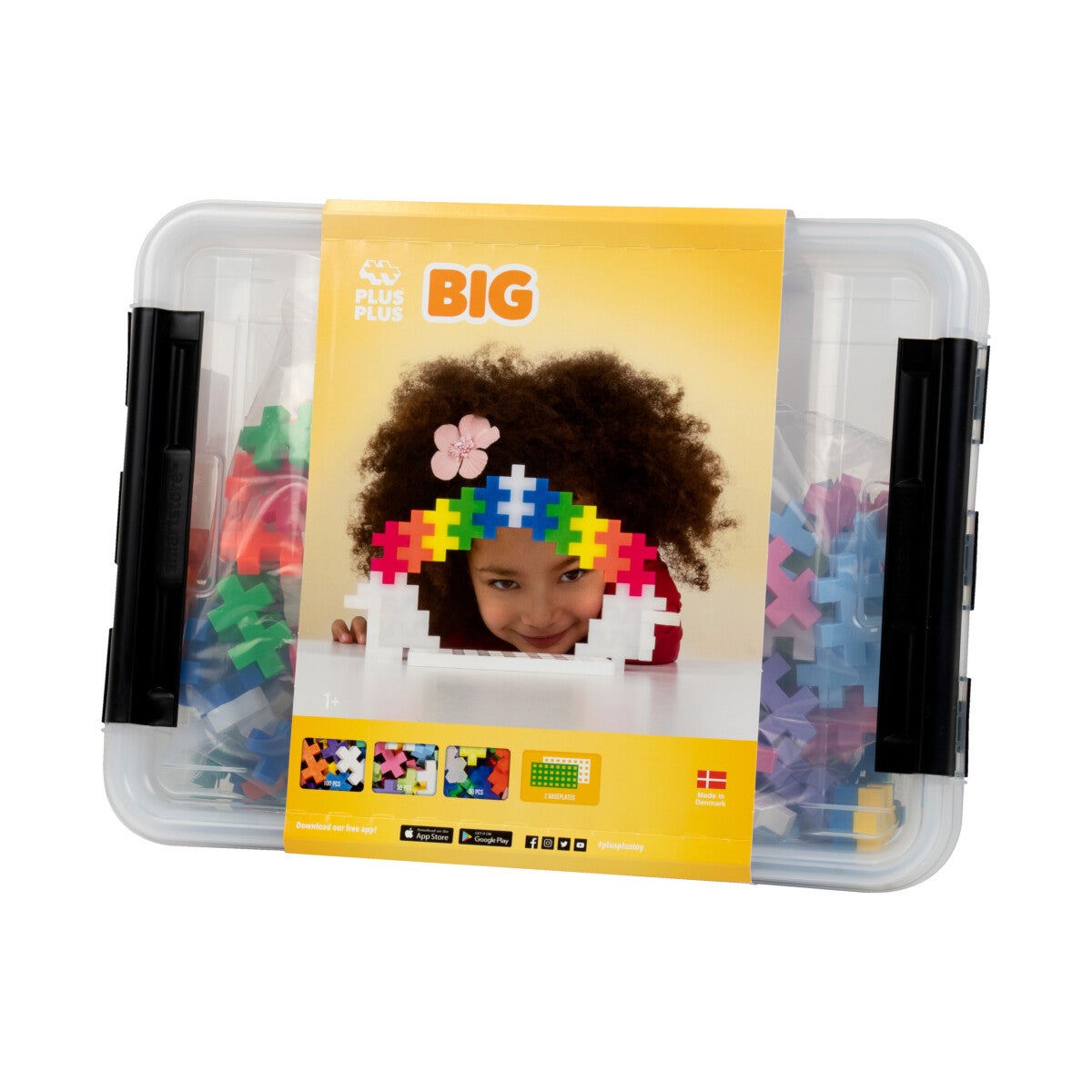 Plus-Plus Big Storage Box Mix