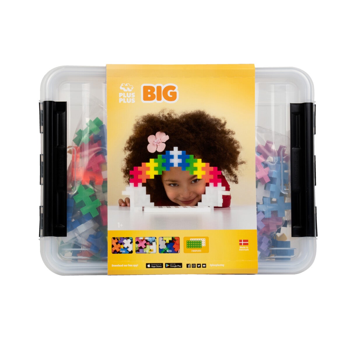 Plus-Plus Big Storage Box Mix