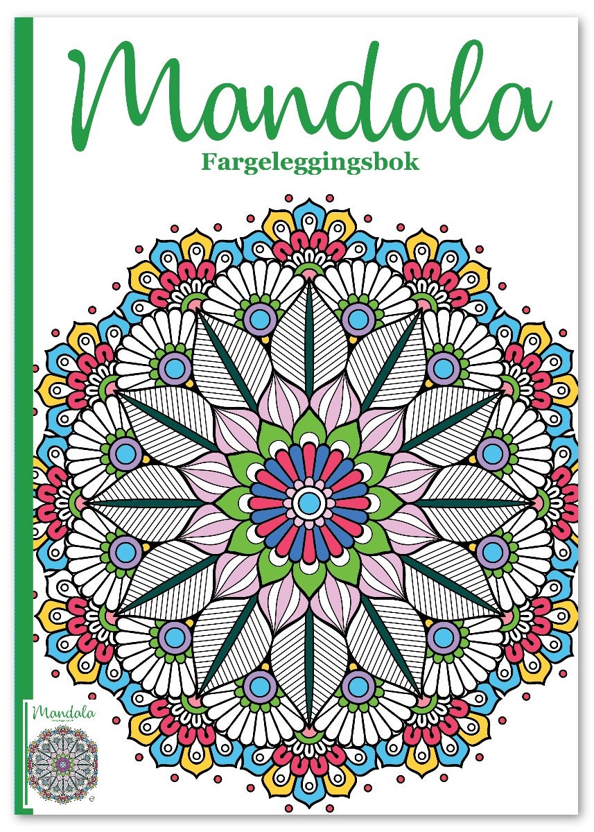 Bilde av Fargeleggingsbok Mandala
