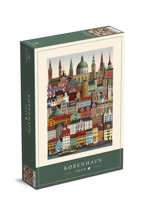 Puslespill 1000 København Martin Schwartz