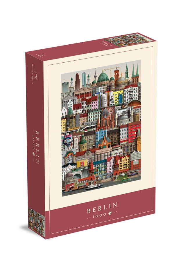Puslespill 1000 Berlin Martin Schwartz