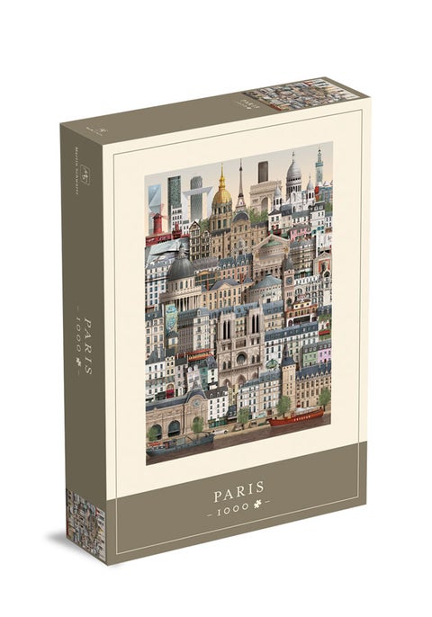 Puslespill 1000 Paris Martin Schwartz