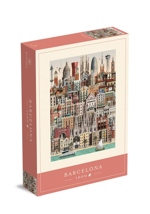 Puslespill 1000 Barcelona Martin Schwartz