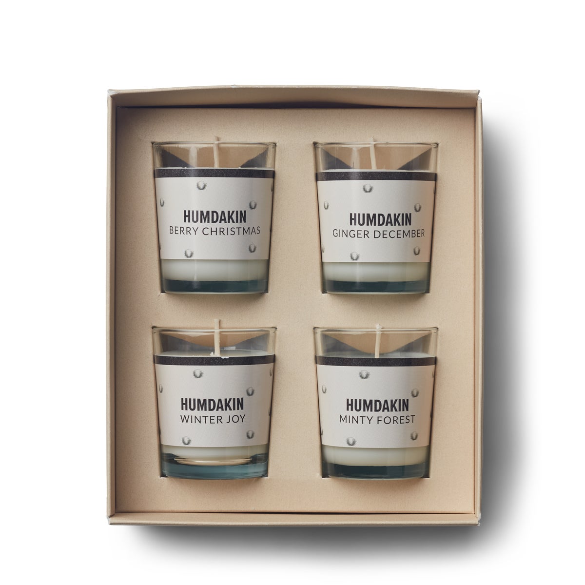 Duftlys Clean Christmas 4 stk