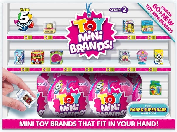 5 Surprises Mini Brands Toys  Serie 1 Wave 2 Cdu 2