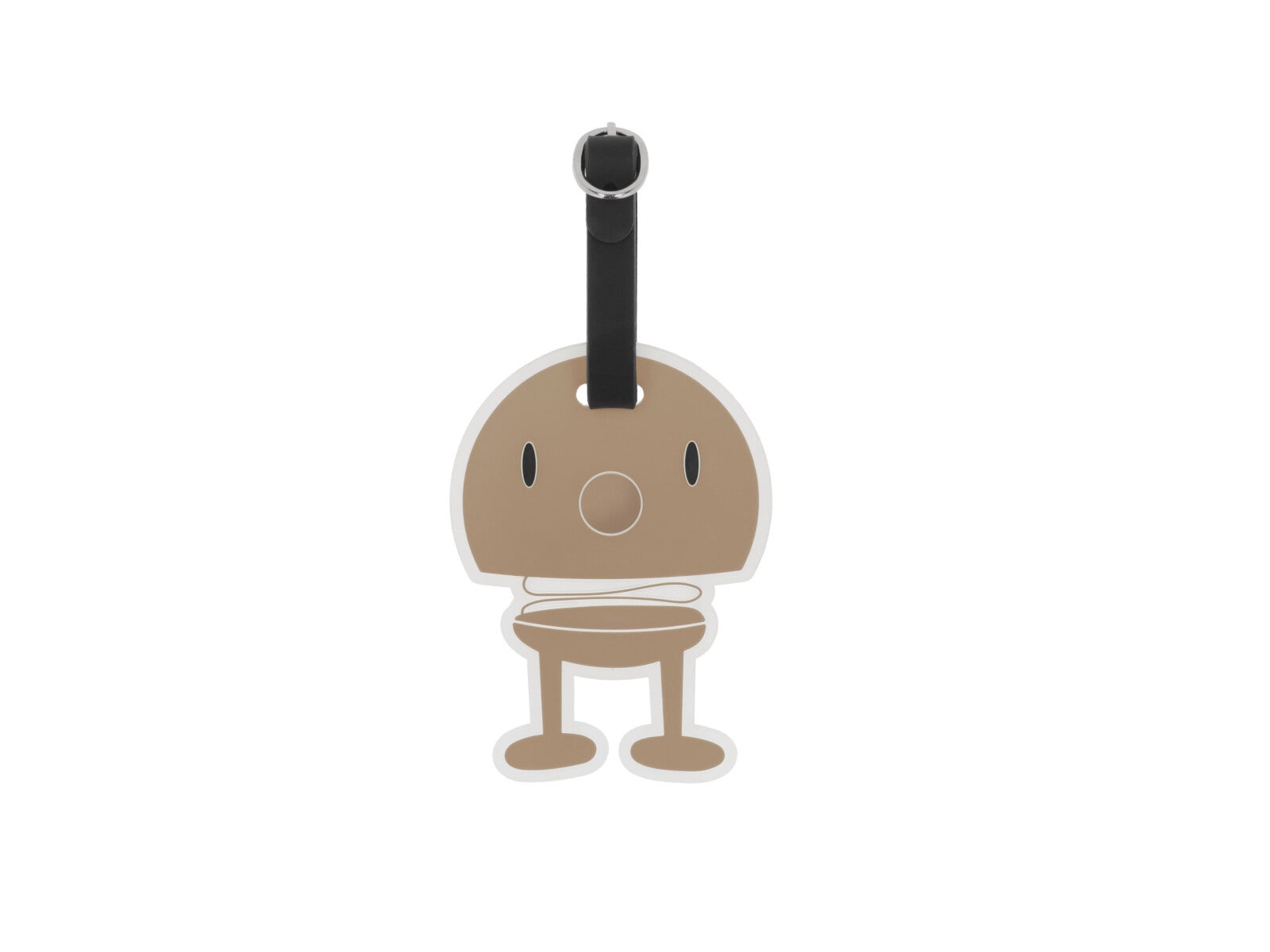 Hoptimist bag tag choko