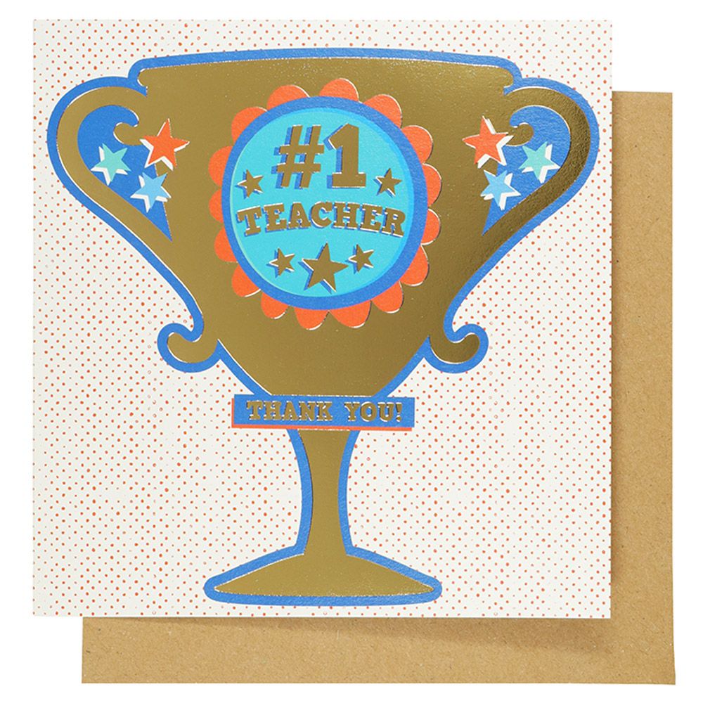 Systemkort PC Number 1 Teacher Trophy