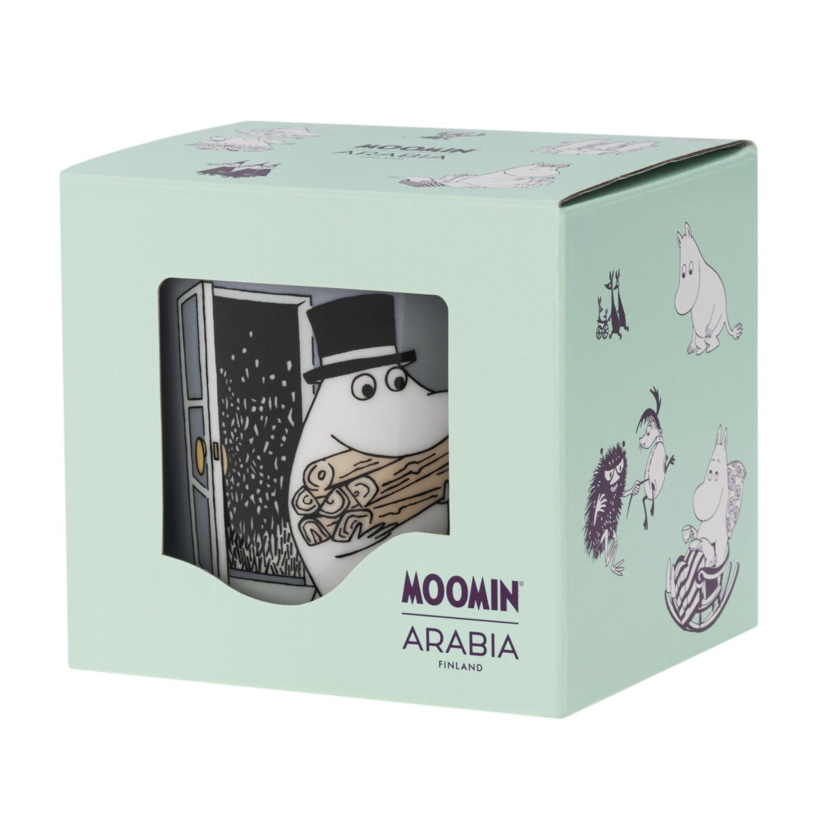 Mummikopp Mummipappa 80 år 0,3L i gaveeske