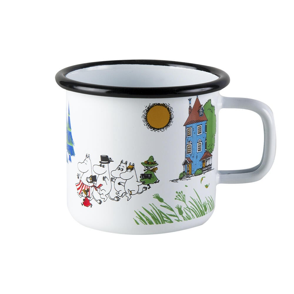 Mummi Emaljekopp Mummidalen 3,7 dl