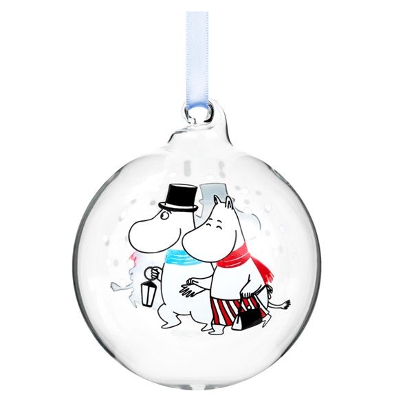 Dekorasjonskule Mummi Spaserer sammen glass