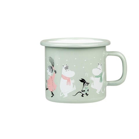 Mummikopp Emalje Festen 2,5 dl Lysegrønn