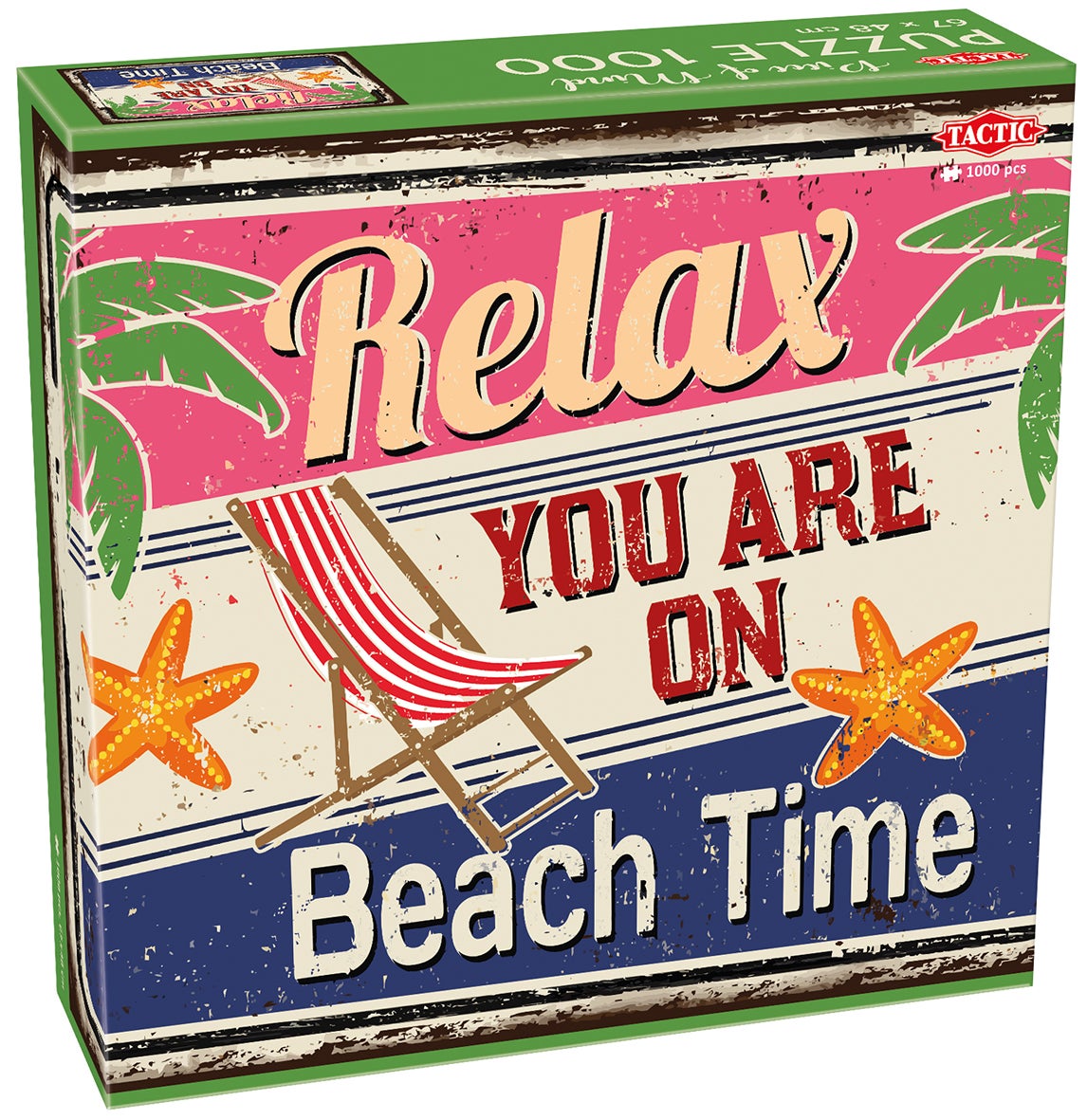 Puslespill 1000 B Relax Beachtime Tactic