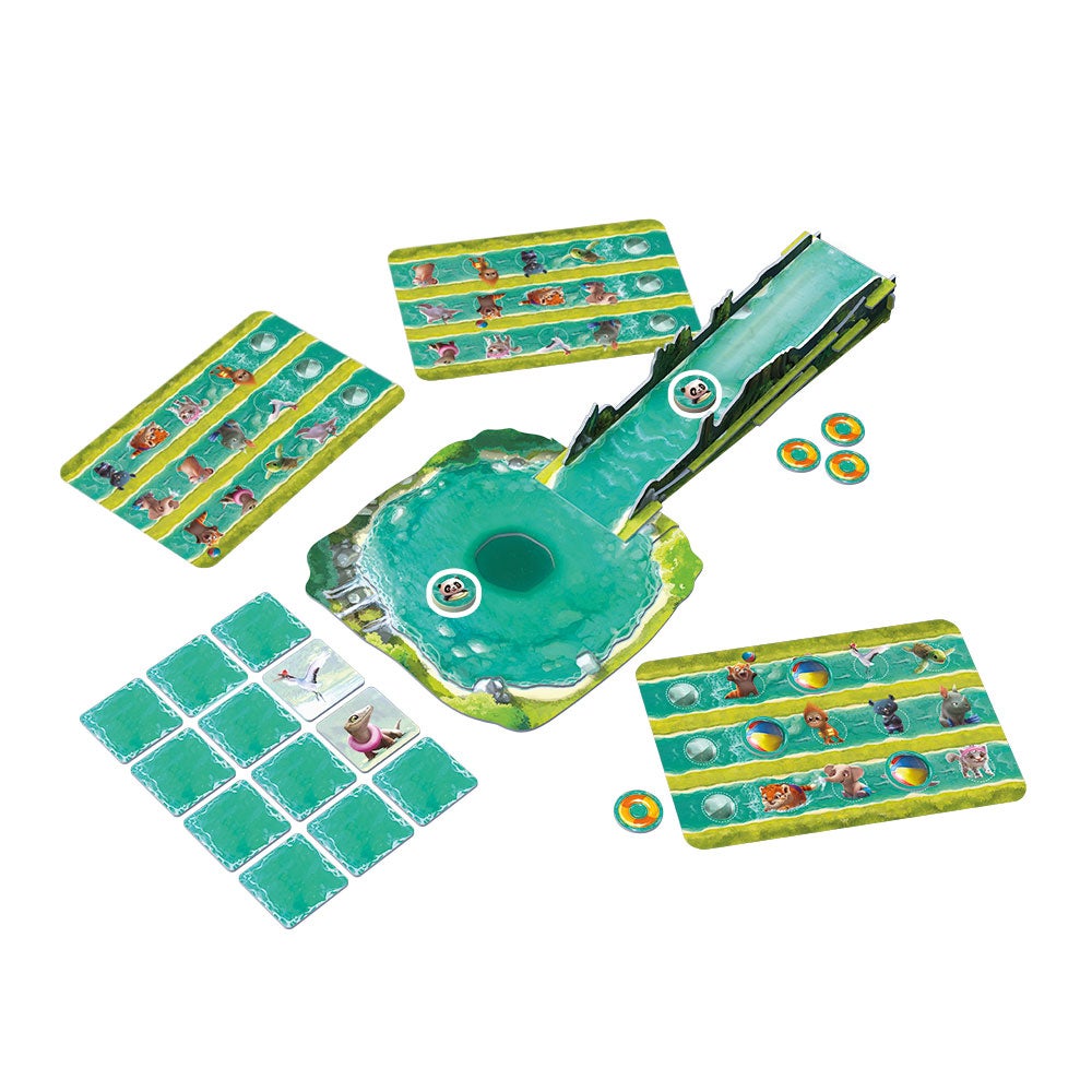 panda splash barnespill