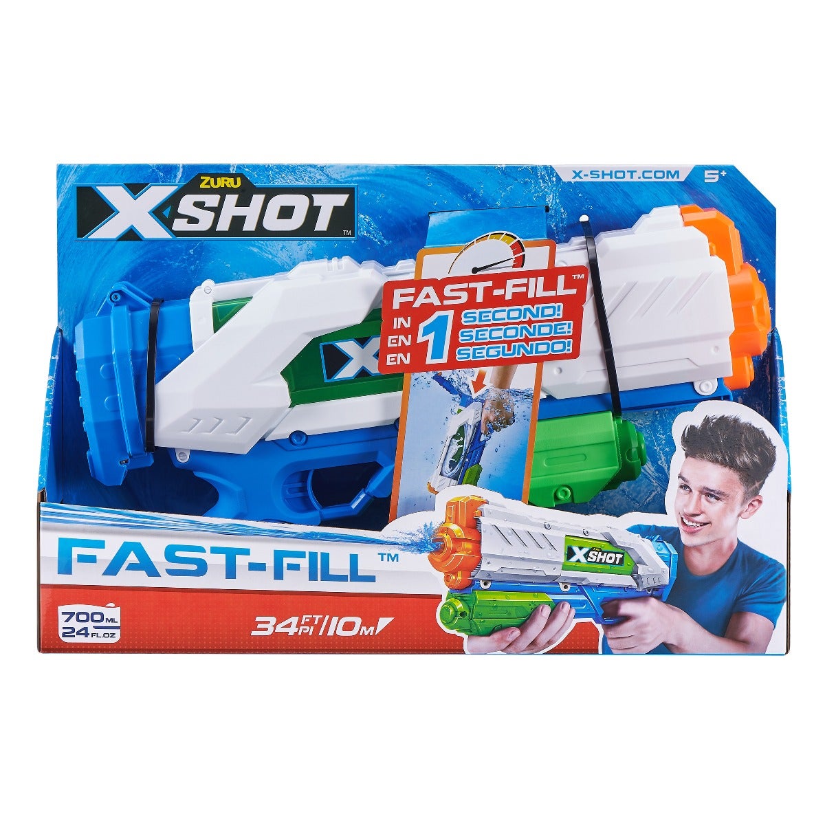 X-Shot Fast Fill Blaster Medium Watergun