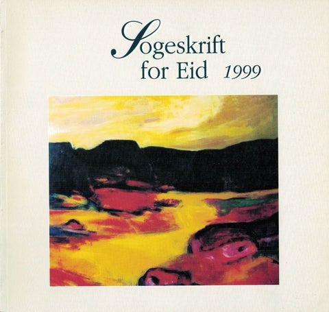 Sogeskrift for Eid 1999