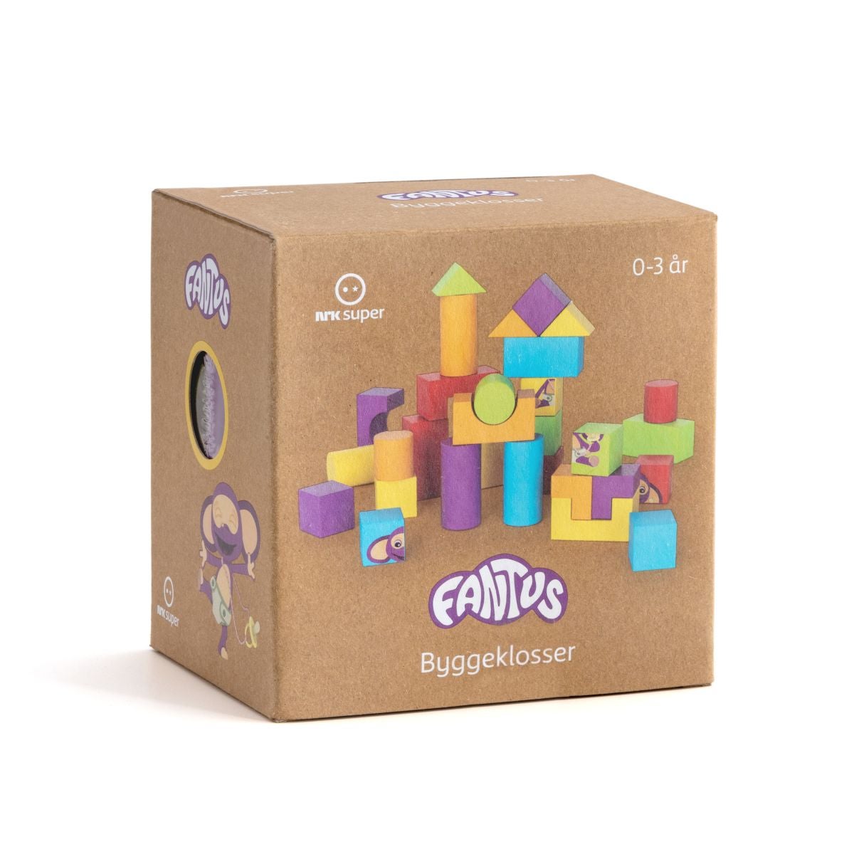 Fantus Byggeklosser i Tre 30 deler