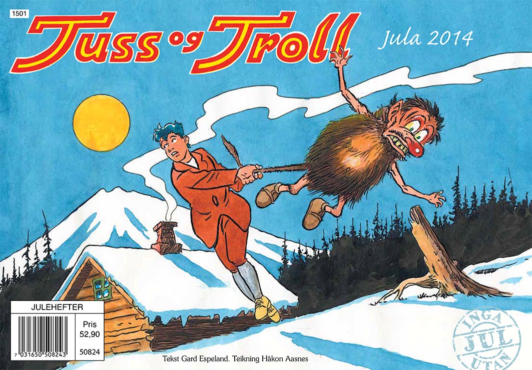 JULEHEFTE TUSS OG TROLL - Julehefte