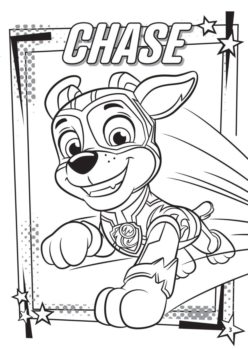 Malebok Paw Patrol Med Klistremerker