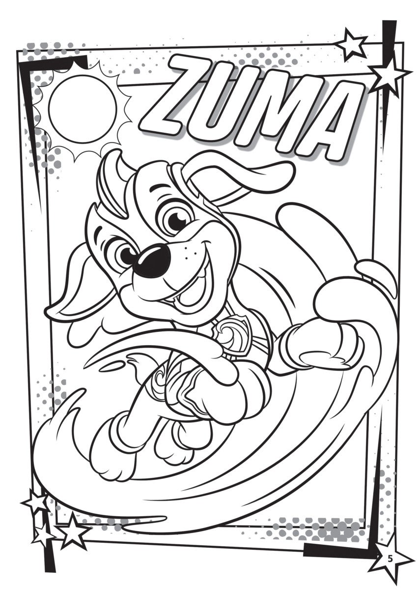 Malebok Paw Patrol Med Klistremerker