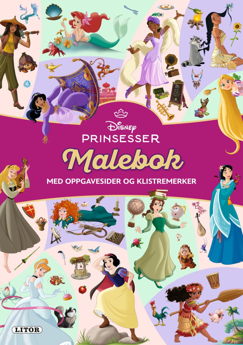 Malebok Prinsesser