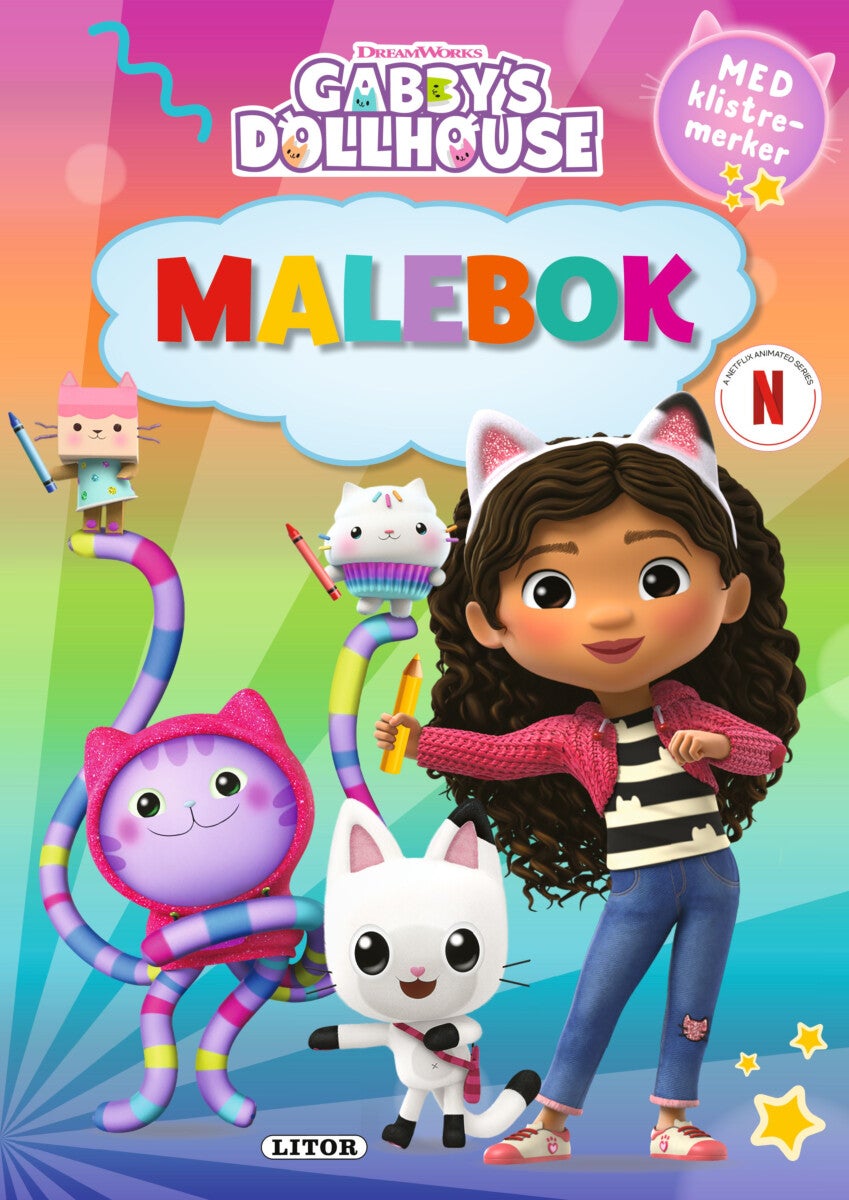 Malebok Gabbys Dollhouse