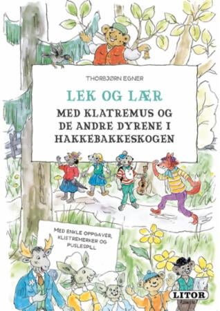 Lek og lær med Klatremus og de andre dyrene i Hakkebakkeskog