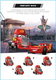 Aktivitetsbok Wd Biler 3 Med Klistrem